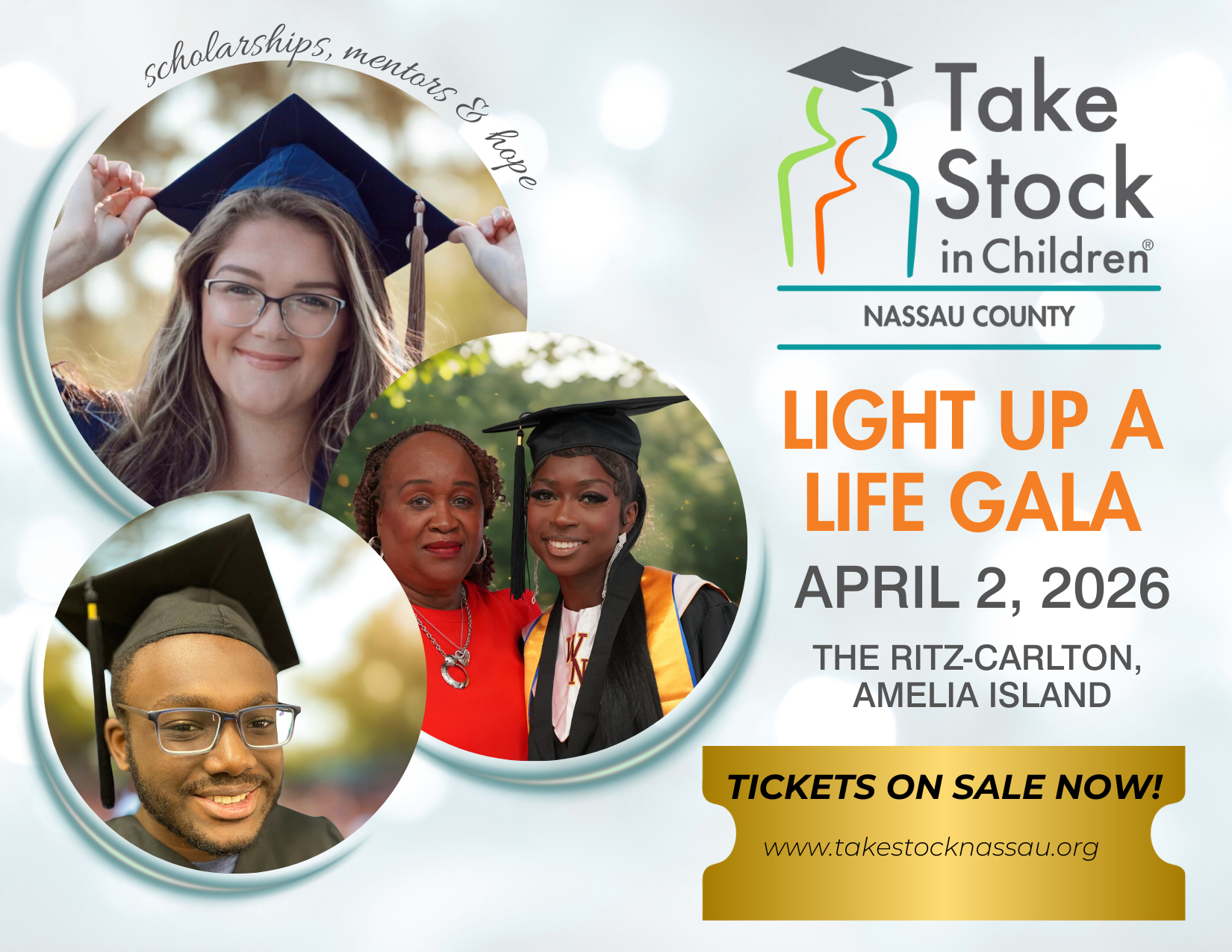 COME TO THE GALA ON APRIL 2