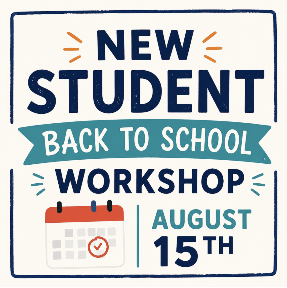 New Student, Back to School Graphic